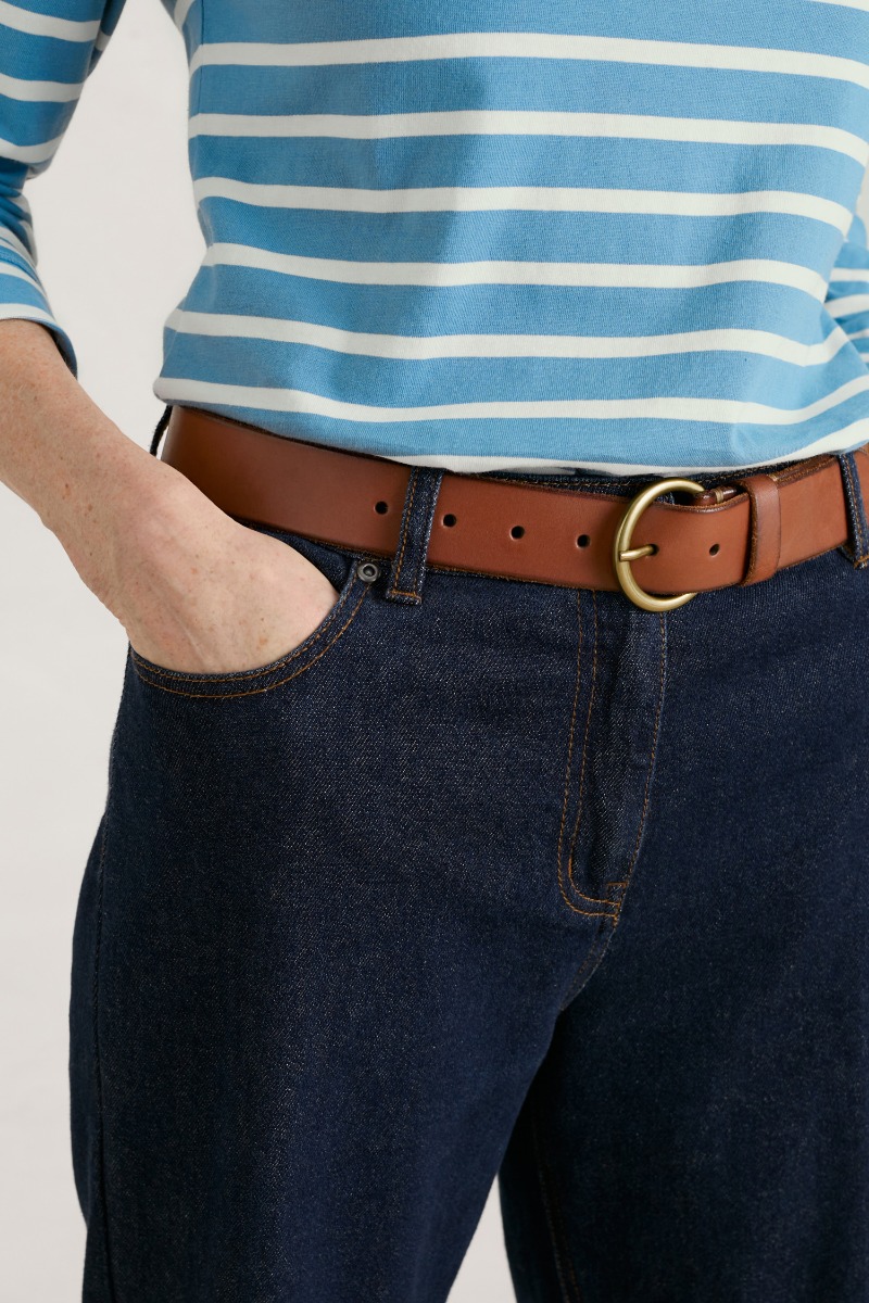 An image of Seasalt  Townshend Leather Belt 