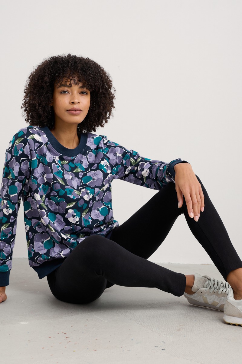 An image of Seasalt  Sea Dance GOTS-Certified Organic Cotton Leggings 