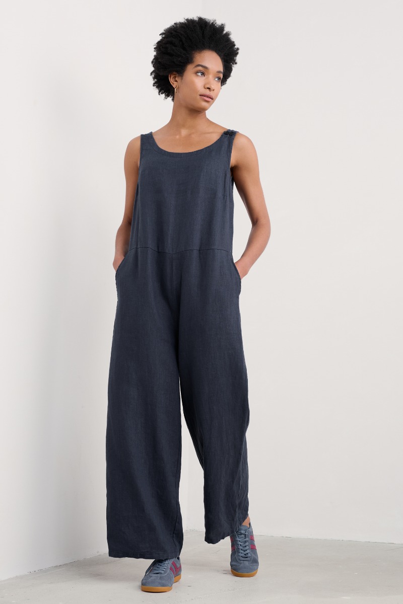 An image of Seasalt  Salt Air Wide Leg Jumpsuit 