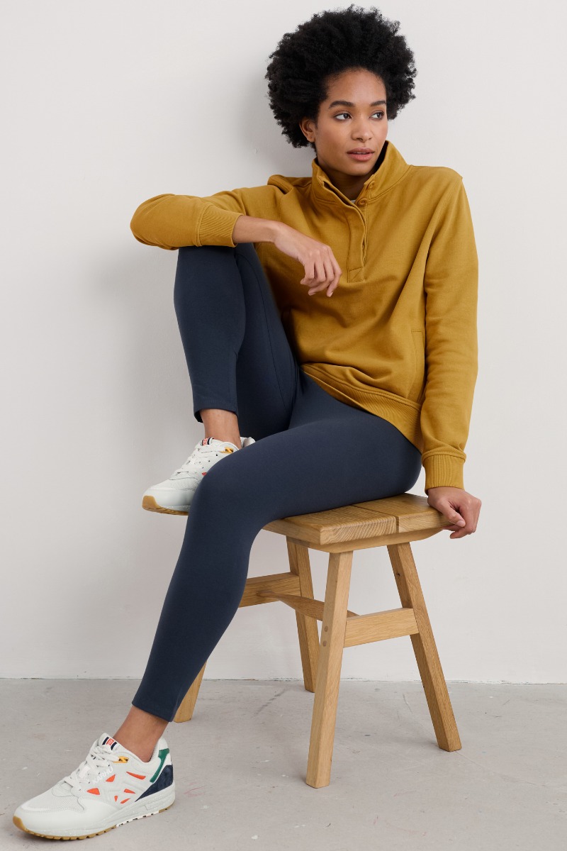 An image of Seasalt  Sea Dance 7/8 Leggings in GOTS-Certified Organic Cotton 